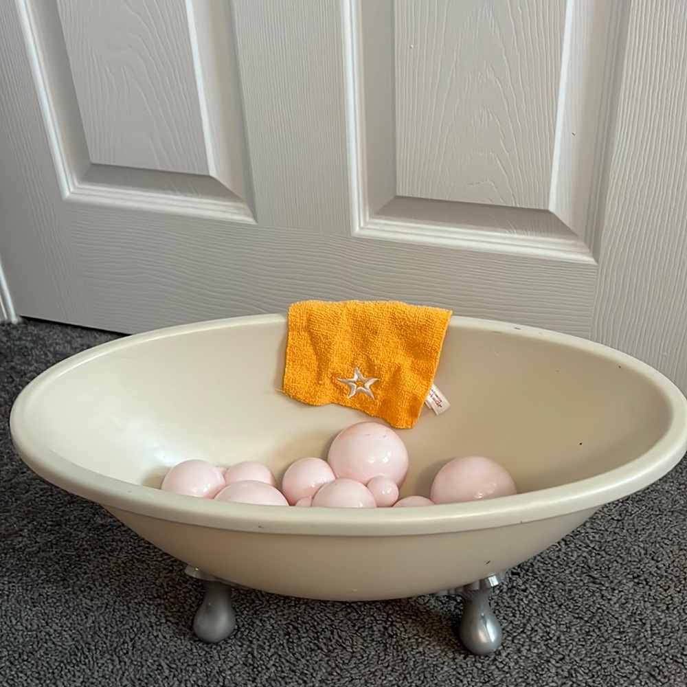 American Doll bath